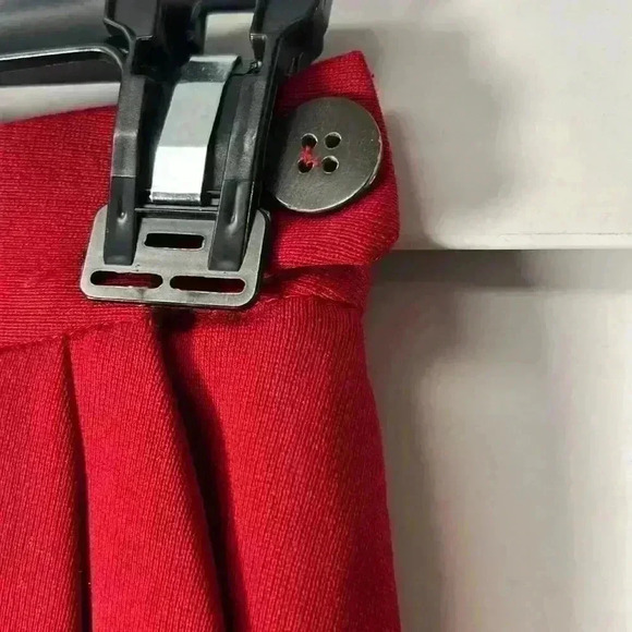 Dana Buchman Wool Pleated Pants Size 4P Red - Picture 5 of 9